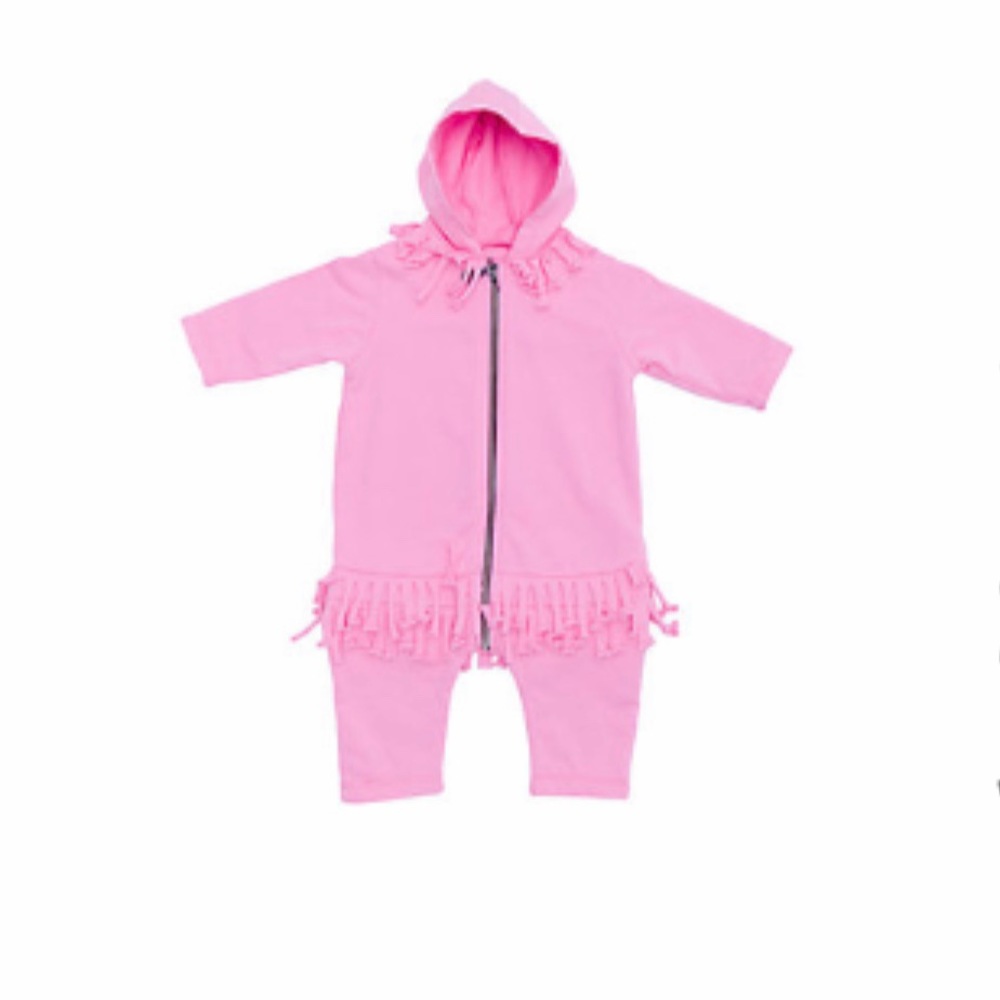NOE & ZOE BERLIN Flamingo Playsuit NWT SZ 12-18 MO